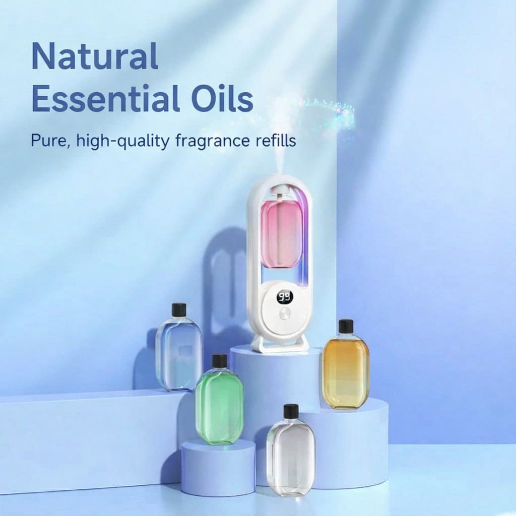 FreshFlow™ Automatic Home Fragrance — Free Oil Included